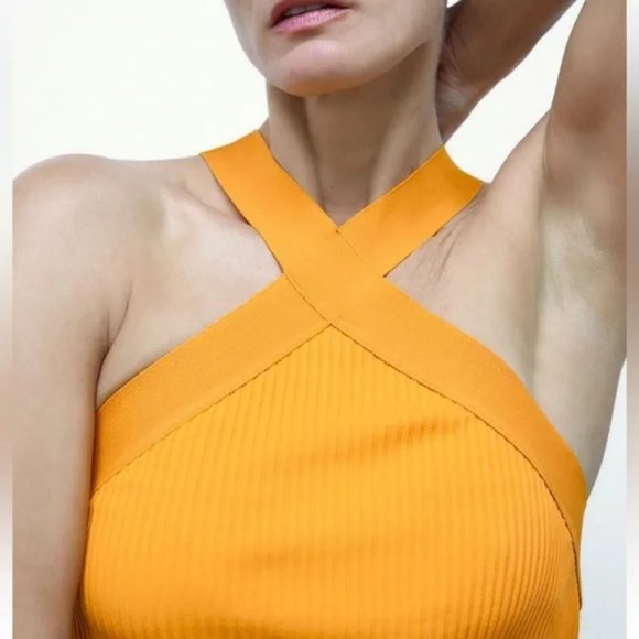 ZARA STRAP DRESS - Picture 5 of 10